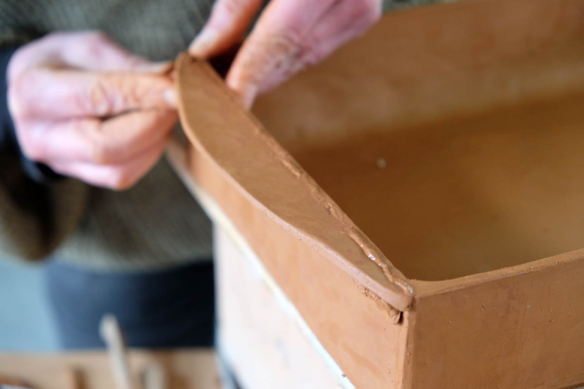 ovenschaal maken met kleiplaten - cursus